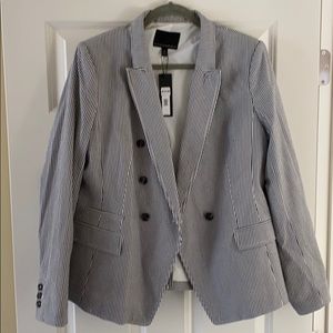 Stripped Banana Republic Blazer